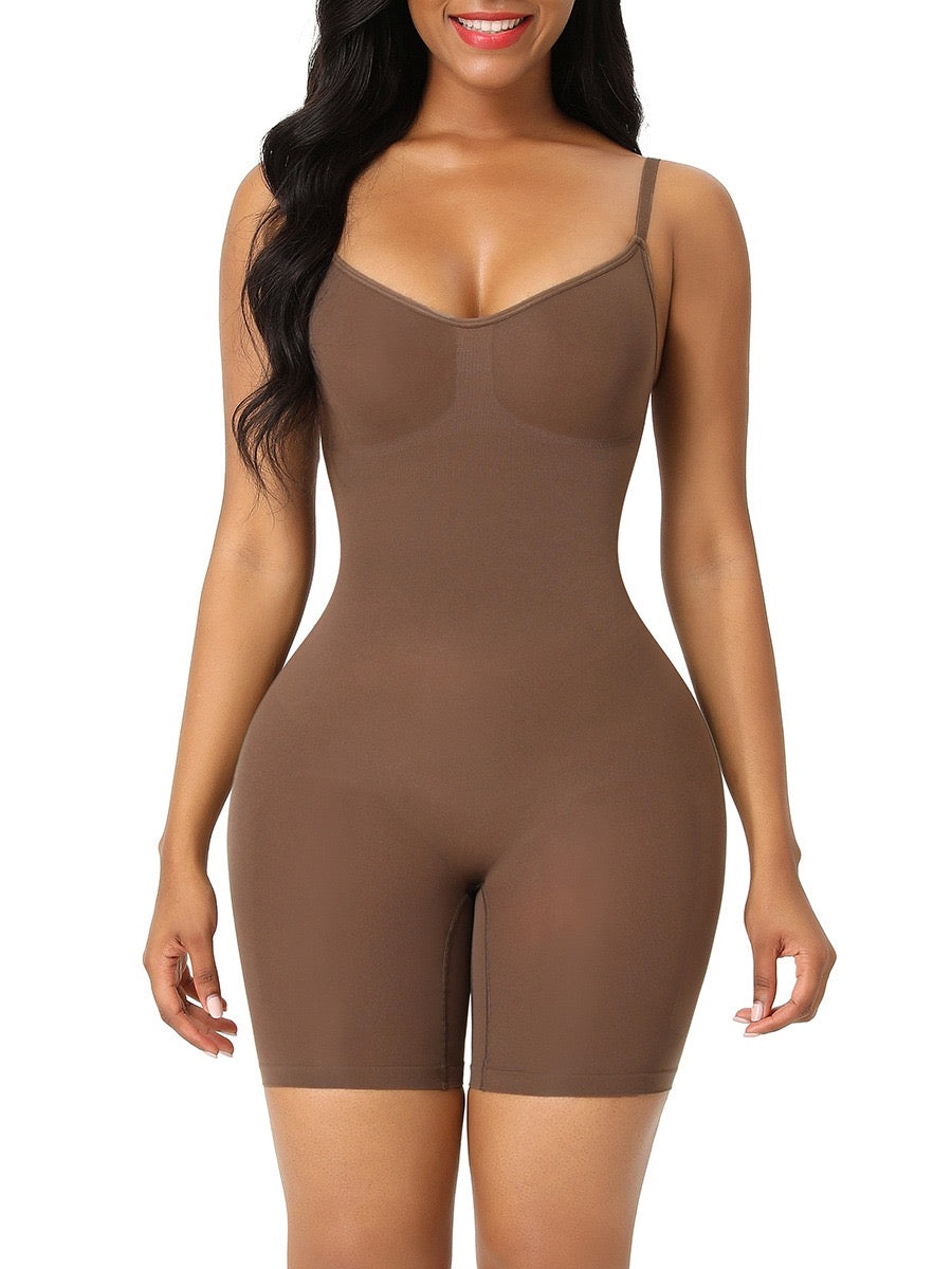 Tummy Control Body Magic Shaper in Mocha Brown