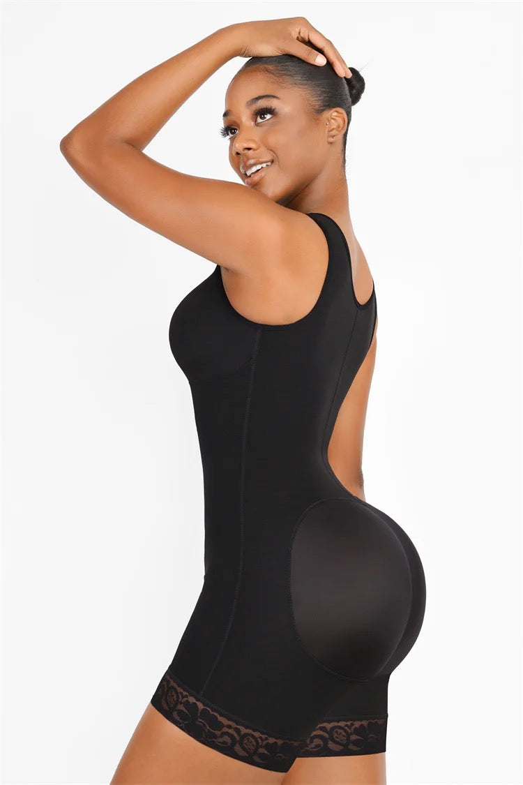 Post surgical Faja in Beige and Black