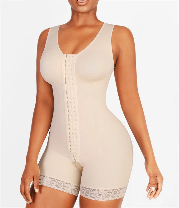 Post surgical Faja in Beige and Black