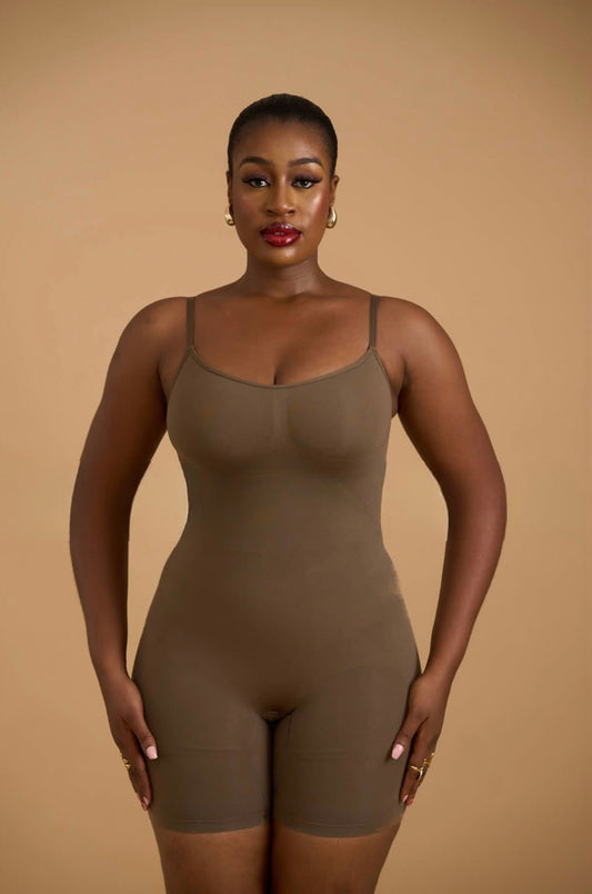 Tummy Control Body Magic Shaper in Mocha Brown